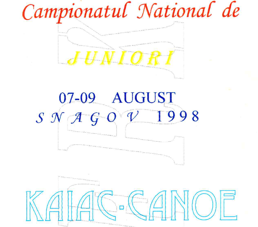 Campionat national de viteza Juniori 1998